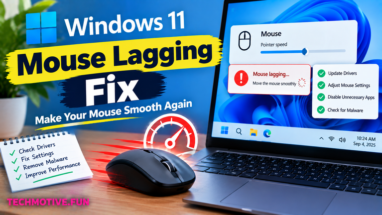 Windows 11 Mouse Lagging? Check Battery, USB, and Pointer Settings