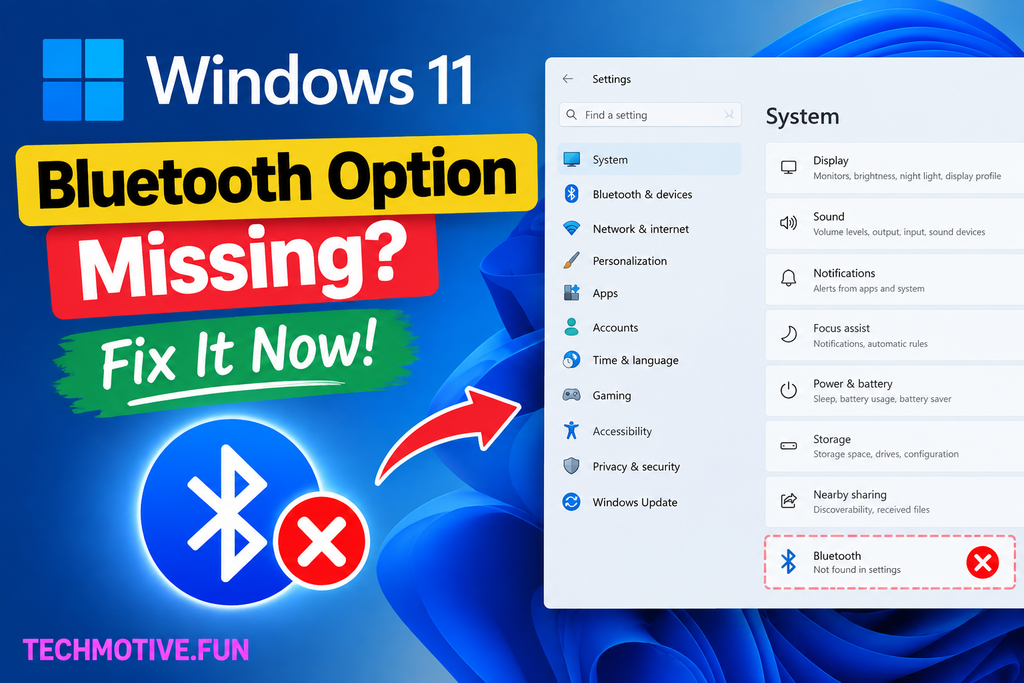 Windows 11 Bluetooth Option Missing? 9 Easy Ways to Fix It