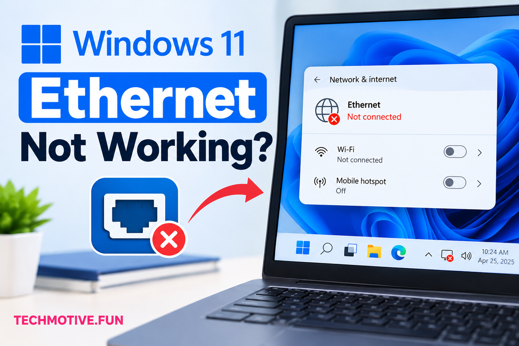 Windows 11 Ethernet Not Working