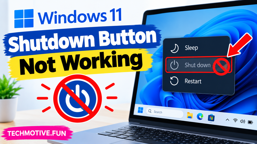 Windows 11 shutdown button not working – troubleshooting and fixes for the shutdown option