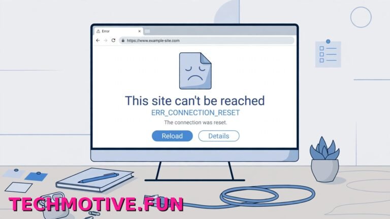 Chrome error page on Windows 11 showing This site can't be reached and The connection was reset with the code ERR_CONNECTION_RESET