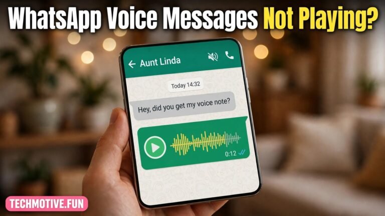 WhatsApp Voice Messages Not Playing? How to Fix It