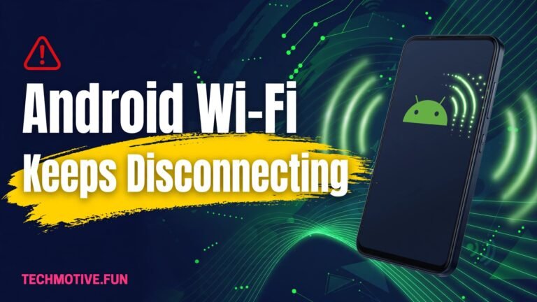 Android Phone Wi-Fi Keeps Disconnecting? 9 Fixes That Actually Work
