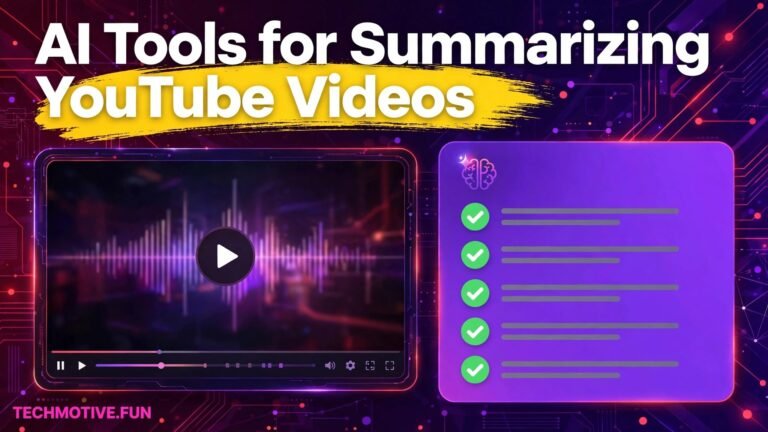AI Tools for Summarizing YouTube Videos: What Actually Works