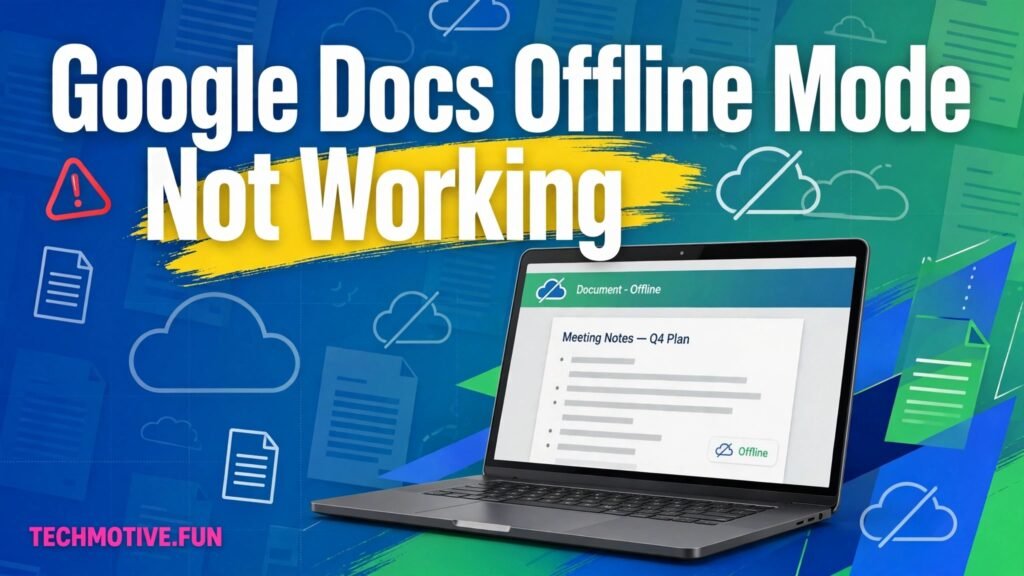 Google Docs Offline Mode Not Working