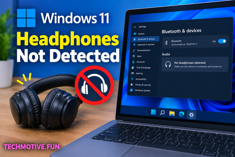 Windows 11 Headphones Not Detected? Check Output, Pairing, and Drivers